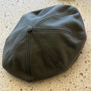Goorin bros flat cap wool grey size large
